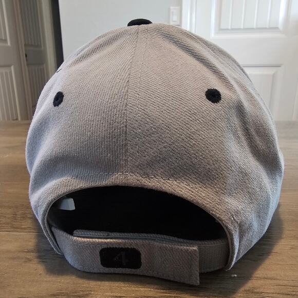 Vintage Florida State Seminoles Strapback Hat Cap Gray FSU NCAA Y2K Preppy - Picture 5 of 9